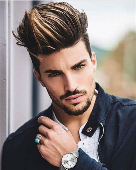 50 trendiest hair highlights for men to rejuvenate youth hairstyle camp