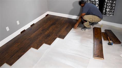 How To Install Laminate Flooring For Beginners Diy Channel The Home