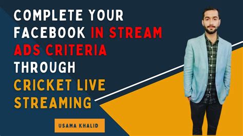 How To Live Stream Cricket Match In Facebook Page Complete Facebook