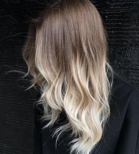 60 Ombre Hair Color Ideas For Blonde Brown Red And Black Hair Ombre Hair Blonde Reverse