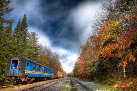 Autumn On The Tracks Photograph By David Patterson Fine Art America