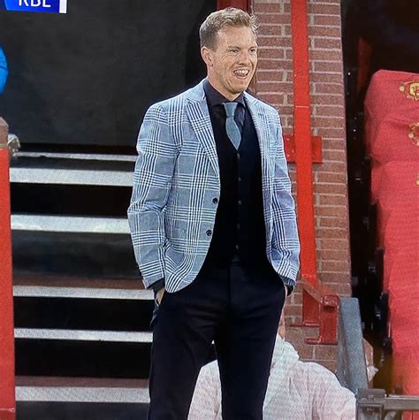 The funniest tweets from the world of football this past week, featuring julian nagelsmann's garish suit, marcus rashford showing his generosity on the pitch as well as off it, the reaction to nobby stiles' passing, and dundalk's own 'thierry'. Julian Nagelsmann Suit : I M A Football Coach Not A Model Leipzig Boss Nagelsmann Responds To ...