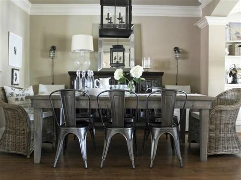 Metal finishes are a fun way to mix things up in a room and create a whole new look! Mix And Match Furniture: 40 Dining Room Ideas - Decoholic