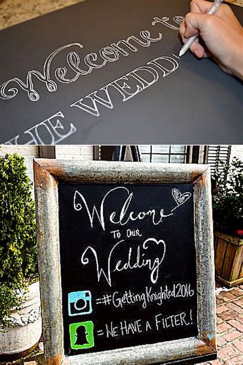 25 Wedding Signs To Make Your Guests Feel Welcome Wedding Signs Diy