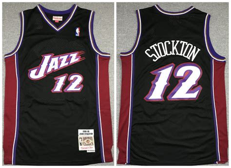 Not only does fansedge have you covered with the latest styles and jerseys but we also stock a slection of the hottest utah jazz throwback jerseys. Men's Utah Jazz #12 John Stockton Black 1998-99 Throwback ...