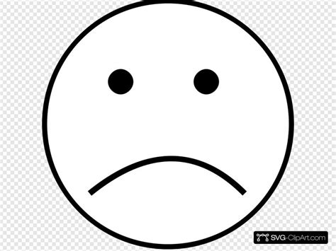 Sad Face Clip Art Images Rectangle Circle