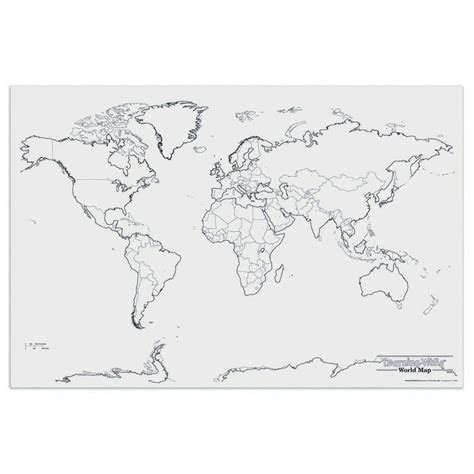 Antiquitäten And Kunst Kunst World Map Atlas Geography Black And White