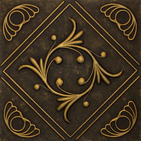 We guarantee to beat any other online price, with most typically available on a. R2 STYROFOAM CEILING TILE 20X20 - ANET - BLACK GOLD - HAND ...