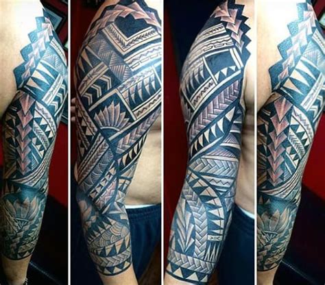 90 Tribal Sleeve Tattoos For Men Manly Arm Design Ideas