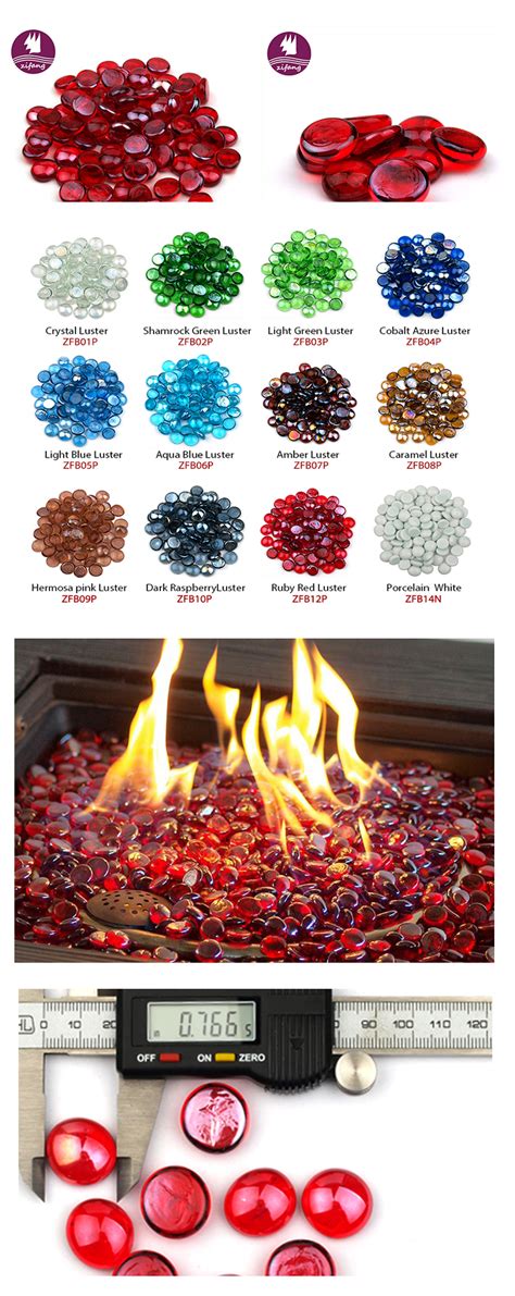 Sangria Fire Beads Fire Glass Firepit Glass 10 Pounds Great For Fire Pit Fireglass Or Fireplace
