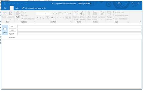 Blank Empty Ghost Emails In Outlook 2016
