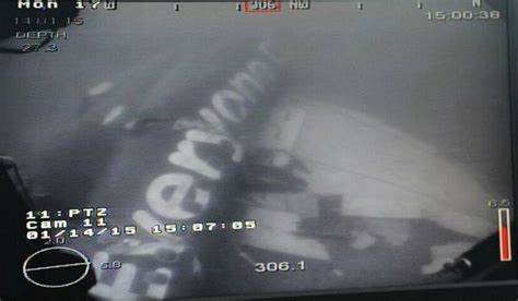 Airasia Qz8501 Underwater Photos Show Main Wreckage Of Plane Located By Sonar In Java Sea