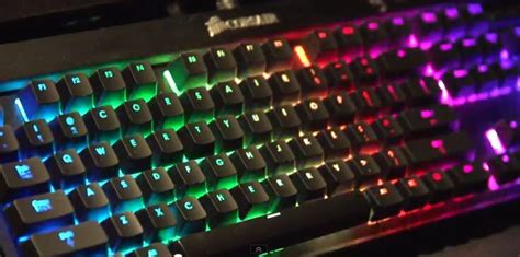 Corsair Led Rainbow Keyboard Keyboard Cool Inventions Gaming Computer