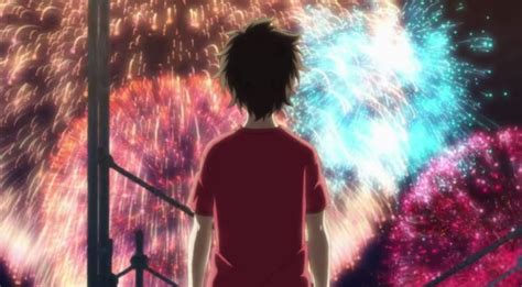 Time Travel And Development In Anime Fireworks Film Hanabi