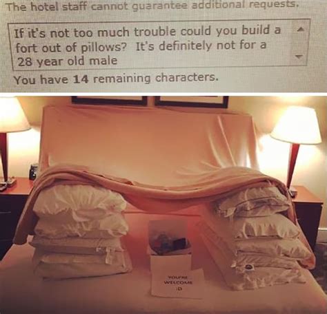 These Guys Trolled Hotel Staff With Ridiculous Room Requests And