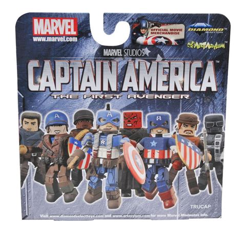 Diamonddst Captain America Movie Minimate 2 Packs Packaged