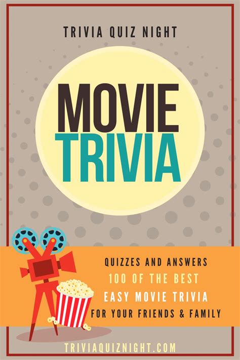 Ask questions and get answers from people sharing their experience with risk. 100 Easy Movie Trivia Quiz Questions and Answers | Trivia ...