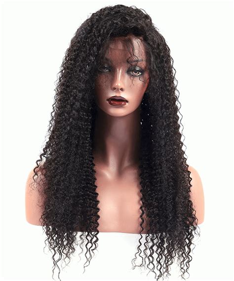 Brazilian Hair Kinky Curly Full Lace Human Hair Wigs For Black Women