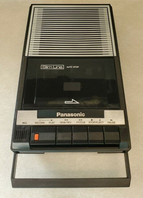 Vintage Panasonic Rq 2103 Portable Cassette Player Tape Recorder 1980s Tested For Sale Online Ebay