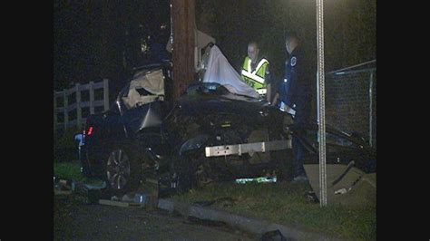 2 Dead After Car Crashes Into Utility Pole In Pg County Police Say Wjla