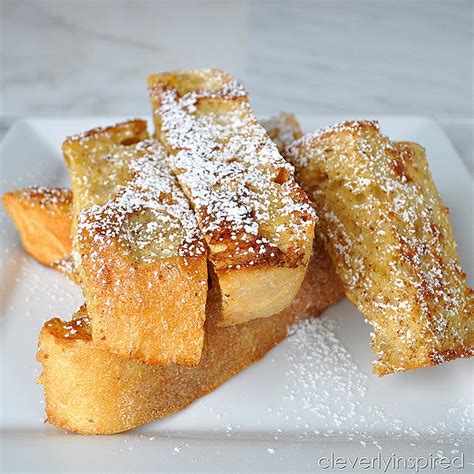 French Toast Sticks Cleverly Inspired