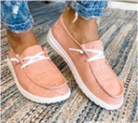 2021 Women Classic Canvas Flat Low Top Slip On Loafers Canvas Shoes Women Loafers For Women