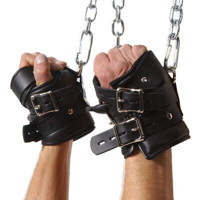 Strict Leather Premium Suspension Wrist Cuffs Bondage Bdsm