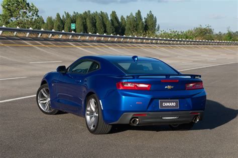 Chevrolet Camaro Ss Coupe Cars Blue 2016 Wallpapers Hd Desktop