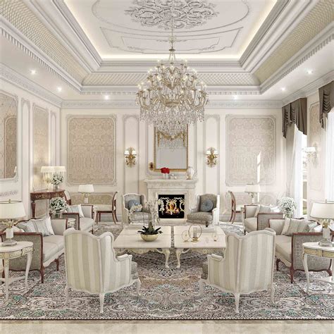 Classic luxury furniture for elegant baroque Italian design project portfolio by Modenese Luxury ...