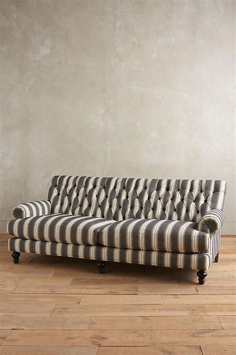 Suren Striped Fan Pleat Sofa Furniture Sofa Furniture Home