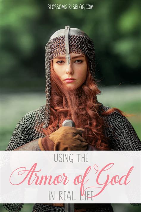 Armour of god (also known as: Using the Armor of God in Real Life | Blossom Girls