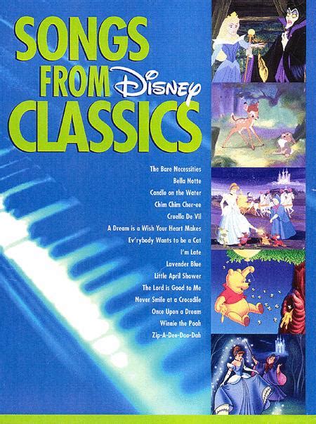 Partitions Songs From Disney Classics Piano Facile