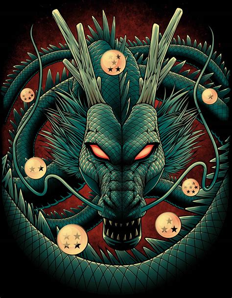 Dragon ball ultimate tenkaichi final boss! Shenron Dragon on Behance