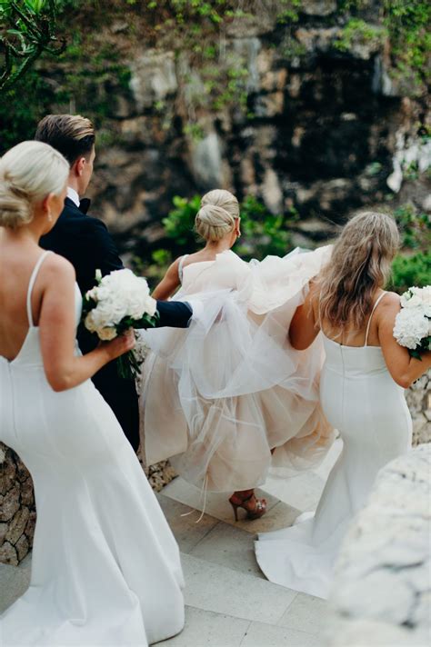 Hannah Polites Ties The Knot In Stunning Bali Affair Outdoor Wedding