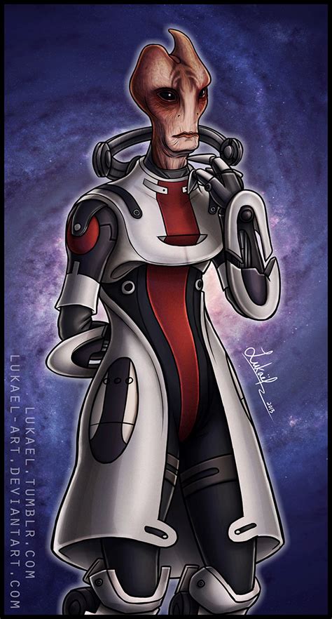 Mass Effect Mordin Solus By Lukael Art On Deviantart