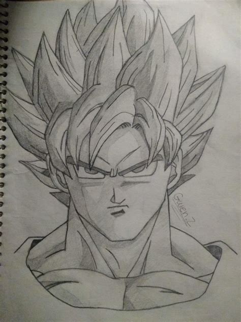 Goku Pencil Drawing Dragonballz Amino