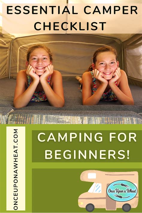 Your Essential Camper Checklist Before Heading Outdoors Prep Your