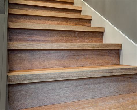 Matching Stair Tread Riser Lucida Surfaces