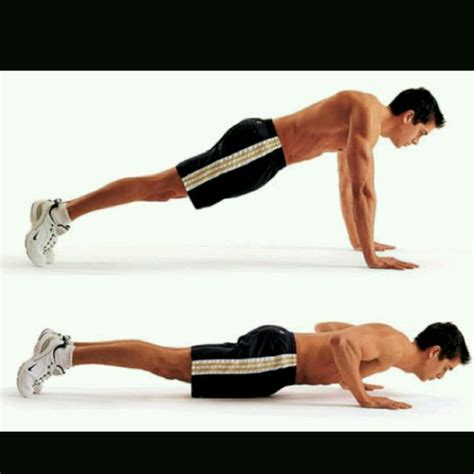 Plank Pushup By Nathanael Chambers Exercise How To Skimble