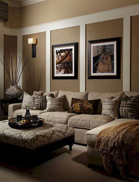 30 Awesome Brown Color Scheme Ideas For Awesome Living Room Beige