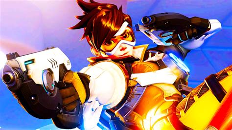 Overwatch Gameplay Tracer Booty Overwatch Pc Youtube