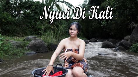 Pemandangan Gadis Kampung Sungai Di Pedesaan YouTube