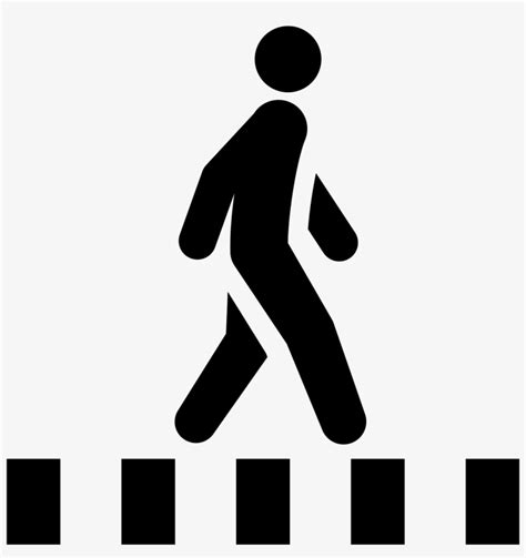 Open Pedestrian Crossing Icon Png Transparent Png 2000x2500 Free