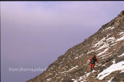 Approaching The Site Of The Body Of George Mallory At 26750 8153m