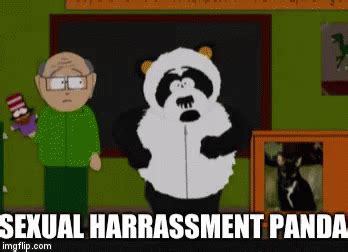 South Park Sexual Harrassment Panda GIF South Park Sexual Harrassment Panda Panda Discover