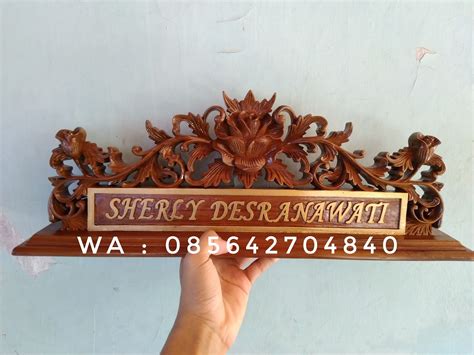 This page is about the various possible meanings of the acronym, abbreviation, shorthand or slang term: Papan Nama Meja Ukir Kayu Jati - UKIR RELIEF 3 DIMENSI JEPARA