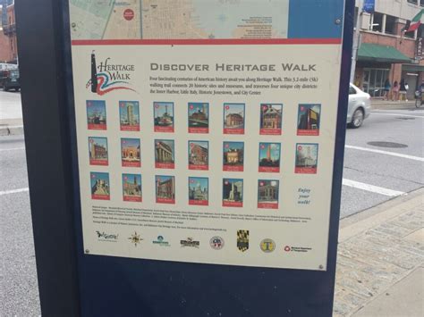 Heritage Walk In Baltimore At The Inner Harbor Visitor Center Pick