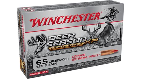 Winchester Deer Season Xp Copper Impact 65 Creedmoor 125 Grain Copper
