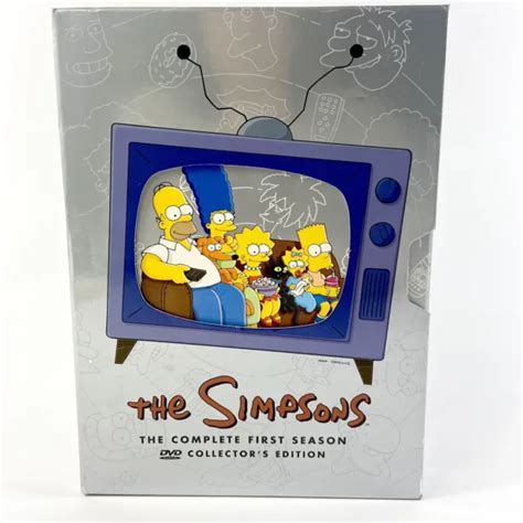 The Simpsons Complete First Season Dvd Collectors Edition Homer Bart