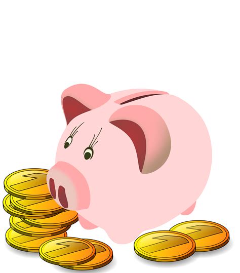 All money clip art are png format and transparent background. Money clipart pig, Money pig Transparent FREE for download on WebStockReview 2020